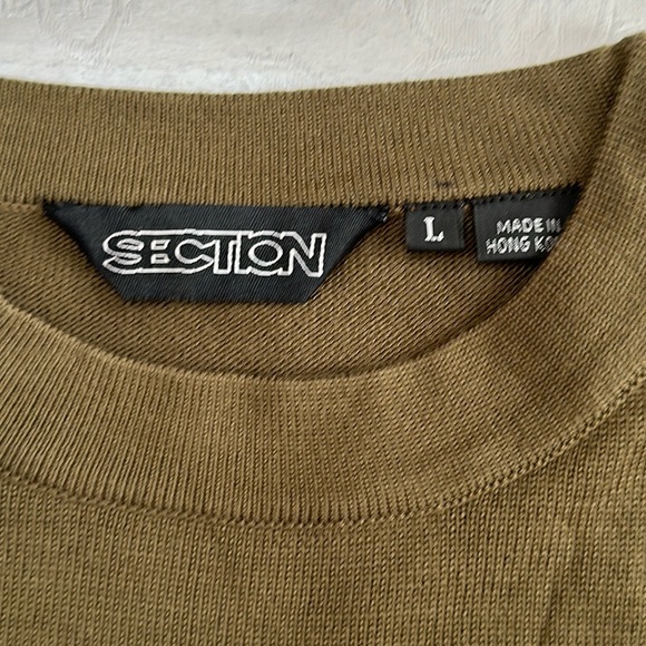 Spyder’s SECTION FINE GAUGE SWEATER - OD Green - Picture 7 of 10